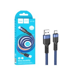 Hoco Cable U110 Type-C 3A 1.2m Blue Hoco Cable U110 Type-C 3A 1.2m Blue